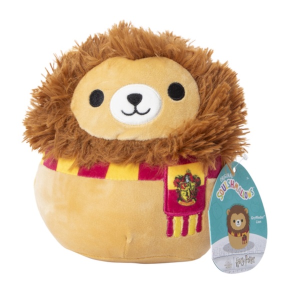Squishmallows Harry Potter 6.5” Gryffindor Lion NWT - Picture 1 of 6